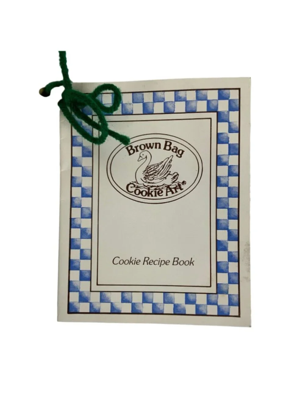 Brown Bag Cookie Art Christmas Tree Mold 1986 Hill Design With Recipe Booklet